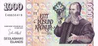 Gallery image for Iceland p59: 1000 Kronur from 2001