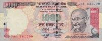 Gallery image for India p100j: 1000 Rupees