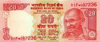 Gallery image for India p103s: 20 Rupees