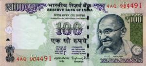 Gallery image for India p105z: 100 Rupees