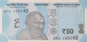 Gallery image for India p111d: 50 Rupees