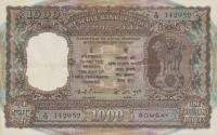 p65b from India: 1000 Rupees from 1965