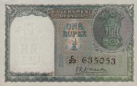 Gallery image for India p71a: 1 Rupee from 1949