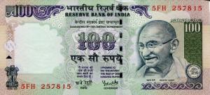Gallery image for India p98e: 100 Rupees