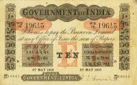 Gallery image for India pA10b: 10 Rupees