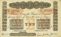 Gallery image for India pA10g: 10 Rupees