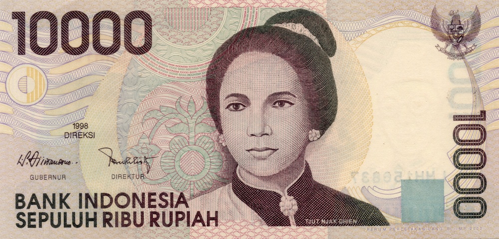 Front of Indonesia p137c: 10000 Rupiah from 2000
