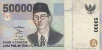 p139b from Indonesia: 50000 Rupiah from 2000