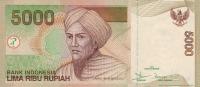 Gallery image for Indonesia p142a: 5000 Rupiah from 2001