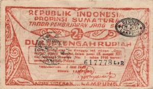 Gallery image for Indonesia pS386a: 2.5 Rupiah