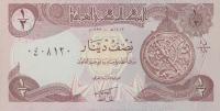 p78b from Iraq: 0.5 Dinar from 1993