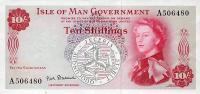 Gallery image for Isle of Man p24b: 10 Shillings from 1961