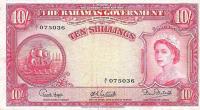 Gallery image for Bahamas p14a: 10 Shillings