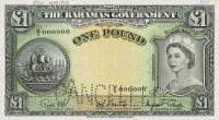 Gallery image for Bahamas p15s: 1 Pound