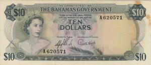 Gallery image for Bahamas p22a: 10 Dollars