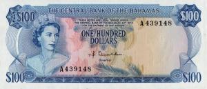 Gallery image for Bahamas p41a: 100 Dollars