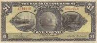 Gallery image for Bahamas p4b: 1 Pound