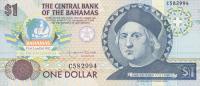 Gallery image for Bahamas p50a: 1 Dollar from 1992