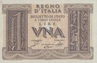Gallery image for Italy p26: 1 Lira from 1939