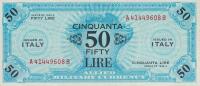 Gallery image for Italy pM20b: 50 Lire from 1943