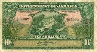 Gallery image for Jamaica p33a: 10 Shillings