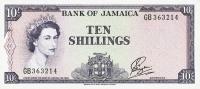 Gallery image for Jamaica p50: 10 Shillings