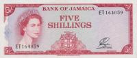 Gallery image for Jamaica p51Ab: 5 Shillings from 1964