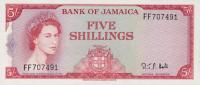 p51Ac from Jamaica: 5 Shillings from 1964