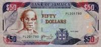 Gallery image for Jamaica p83c: 50 Dollars from 2008