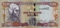 Gallery image for Jamaica p85c: 500 Dollars