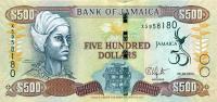 Gallery image for Jamaica p91: 500 Dollars