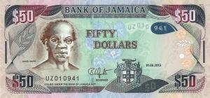 Gallery image for Jamaica p94a: 50 Dollars