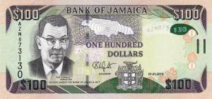 Gallery image for Jamaica p95a: 100 Dollars