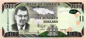 Gallery image for Jamaica p95f: 100 Dollars