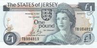 Gallery image for Jersey p11b: 1 Pound from 1976