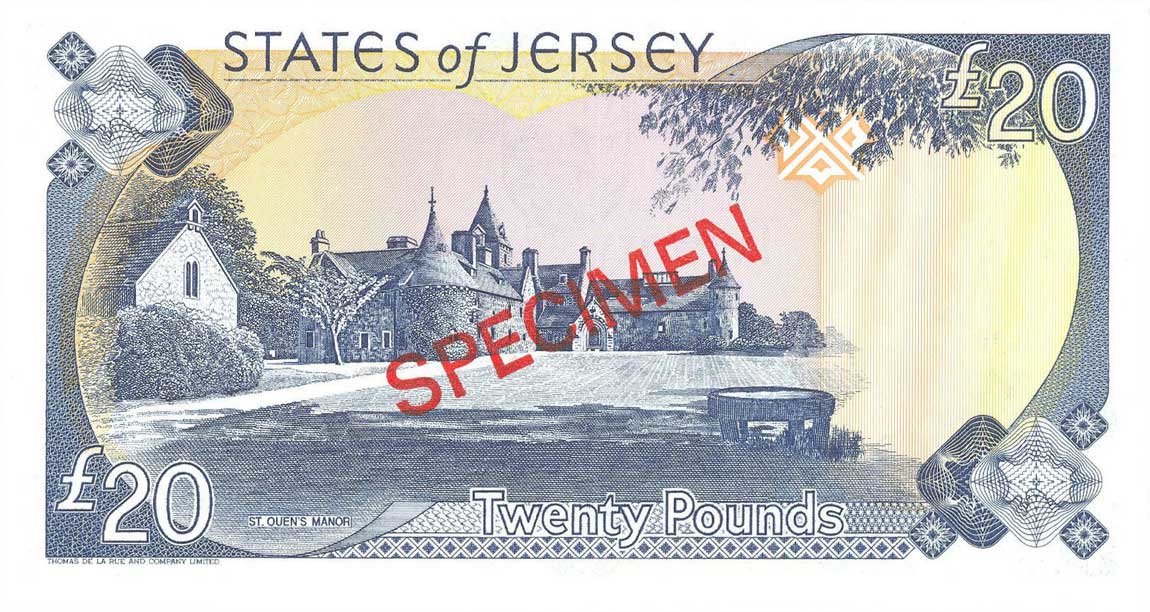 Back of Jersey p18s: 20 Pounds from 1989