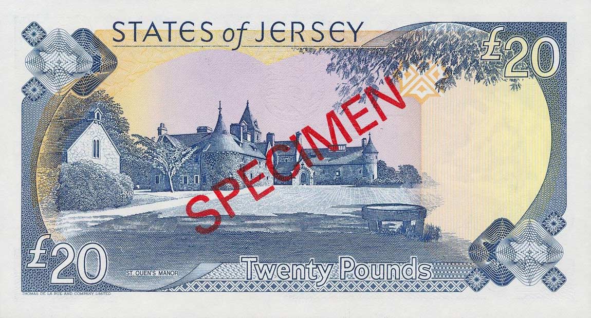 Back of Jersey p23s: 20 Pounds from 1993