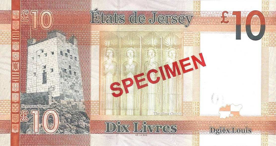 Back of Jersey p34s: 10 Pounds from 2010