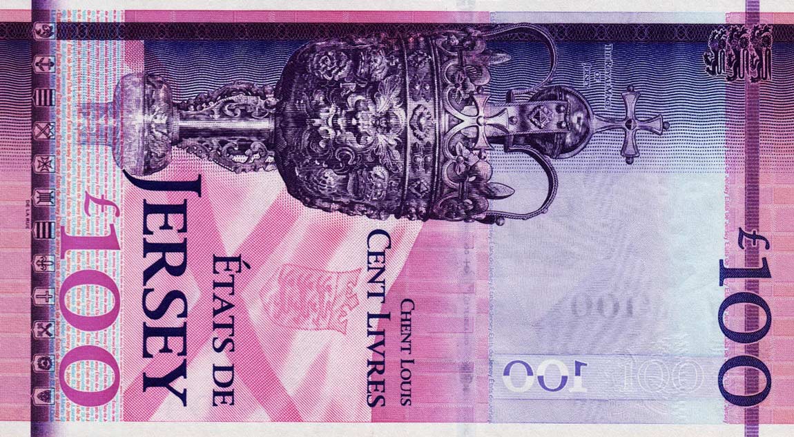 Back of Jersey p37a: 100 Pounds from 2012