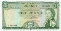 Gallery image for Jersey p8b: 1 Pound from 1963