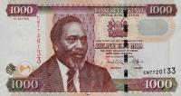 Gallery image for Kenya p51e: 1000 Shillings from 2010
