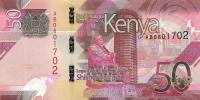 Gallery image for Kenya p52: 50 Shillings from 2019