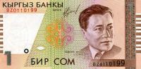 Gallery image for Kyrgyzstan p15r: 1 Som
