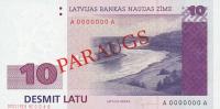 Gallery image for Latvia p44s: 10 Latu