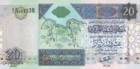 Gallery image for Libya p67a: 20 Dinars