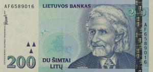 Gallery image for Lithuania p63c: 200 Litai
