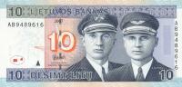 Gallery image for Lithuania p68: 10 Litu from 2008