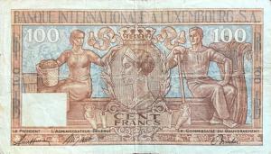 Gallery image for Luxembourg p12: 100 Francs