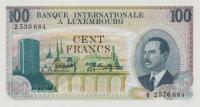 Gallery image for Luxembourg p14a: 100 Francs