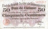 Gallery image for Luxembourg p26: 50 Centimes